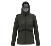 Salewa Puez Ptx Hybrid W - giacca hardshell - donna I46 D40 Dark Green woman Salewa Powertex,Bluesign,Dwr,Recycled Polyester,Pfc-Free