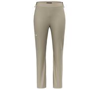 Salewa Puez Ptx Hybrid W - pantaloni antipioggia - donna I40 D34 Beige woman Pfc-Free,Bluesign,Recycled Polyester,Dwr,Salewa Committed