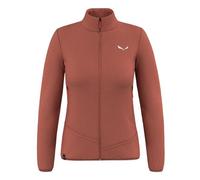 Salewa Puez Rocca Pl W - felpa in pile - donna I48 D42 Dark Red/Dark Red/Red woman Polarlite,Wool,Recycled Polyester,Salewa Committed