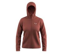 Giacca in pile salewa puez rocca donna rosso