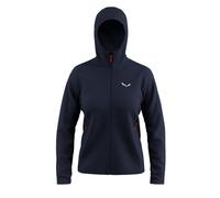 Salewa Puez Rocca Polarlite Hoodie Fleece Blu S Donna
