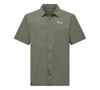 Salewa - Puez S/S Shirt - Camicia 52 olivia