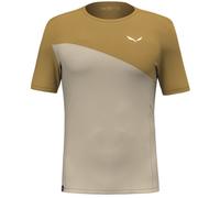 SALEWA Puez Sporty Dry M T-shirt - Uomo - Marrone / Grigio - Taglia 52/XL- modello 2024