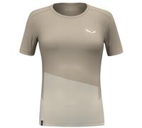 Salewa Puez Sport Dry W - T-shirt - donna Brown/Beige I46 D40