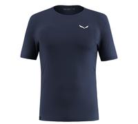 Salewa Puez Sporty Dry M Maglietta S/S Tee, Blazer Blu Marine, XXL Uomo