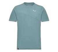 T-shirt Salewa Puez Sporty Dry manica corta grigio ombra - S