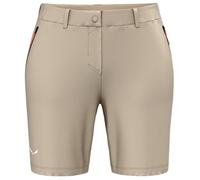Pantaloni corti Salewa Talvena Durastretch beige chiaro donna - 38