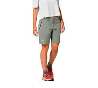 Pantaloni corti Salewa Talvena Durastretch grigio verdastro donna - 38