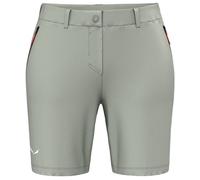Pantaloni corti Salewa Talvena Durastretch grigio chiaro donna - L