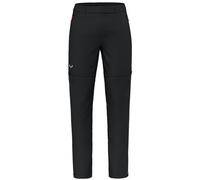 Pantaloni convertibili Salewa Puez Talvena Durastretch 2/1 nero - S