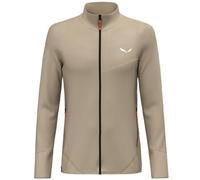 Salewa Puez Waffle Hybrid Polarlite Full Zip Fleece Beige XL Uomo