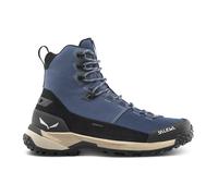 Salewa Puez Winter Mid PTX W - scarponi da trekking - donna 4 UK Blue woman Salewa Committed,Pomoca,Salewa Powertex,Primaloft Gold,Vegan,Pfc-Free