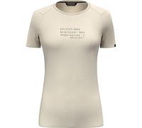 Salewa Pure Box Dryton T-Shirt Women, Oatmeal, L