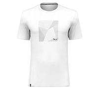 SALEWA Pure Building Dry M Maglietta, Bianco, XXL Uomo