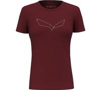 Salewa Pure Eagle Frame Dry T-Shirt Women, Syrah, M
