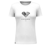 SALEWA Pure Heart Dry W Maglietta, Bianco, XXL Donna