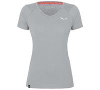 Salewa Pure Salamander AM W - T-shirt - donna I44 D38 Grey woman Lana Merino,Lycra,Tencel/Lyocell