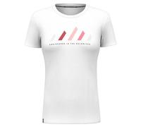 SALEWA Pure Stripes Dry T-shirt W - Donna - Bianco - Taglia XL- modello 2023