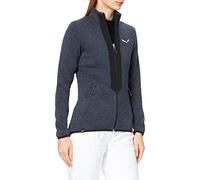 Salewa ROCCA 2 PL W FZ, Giacca in pile Midlayer, Donna, IT 42, Nero (Black Out Melange)