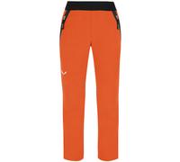 Salewa Rosengarten Dst K - pantaloni softshell - bambino 128 Orange/Black/White junior Bluesign,Durastretch