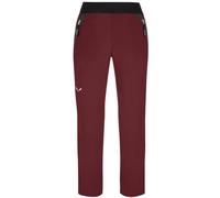 Salewa Rosengarten Dst K - pantaloni softshell - bambino Dark Black/Red 128