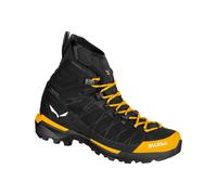SALEWA Ortles Light Mid Ptx - Uomo - Nero / Giallo - Taglia 43- modello 2024