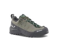 Salewa Wildfire Leather 2 GTX W - scarpe da trekking - donna 7,5 UK Light Green/Black woman Eva,Pfc-Free,Gore-Tex Extended Comfort,Salewa Committed,Pomoca