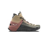 Salewa - Scarpe da avvicinamento in GORE-TEX - Wildfire Nxt Mid GTX W Quicksand/Etruscan Red per Donne - Taglia 4,5 UK - Beige