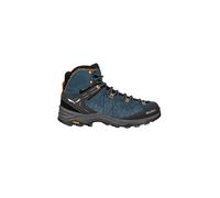Salewa Ms Alp Trainer 2 Mid GTX - scarponi trekking - uomo 12 UK Blue/Orange/Black man Gore-Tex Extended Comfort,Pelle,Vibram