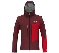 Salewa - Sella 3 Layers Powertex Hardshell Giacca Uomo Red syrah/1500 52