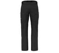 Salewa Pantaloni Sella 3L Powertex - da scialpinismo, DWR, PFC-free - Uomo Nero M