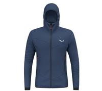 Polare da uomo salewa sella crevasse hoodie blue