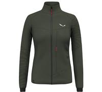 Salewa Sella Crevasse W - felpa in pile - donna I48 D42 Dark Green woman Recycled Polyester,Salewa Committed,Polarlite