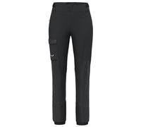 Salewa Sella Dst Hyb W - pantaloni scialpinismo - donna I42 D36 Black woman Salewa Powertex,Lana Merino,Durastretch
