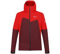 Salewa Sella DST M - giacca alpinismo - uomo 54 Dark Red/Red man Pfc-Free,Durastretch,Salewa Committed
