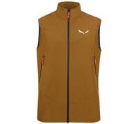 Salewa Sella DST M - gilet softshell - uomo 46 Brown/Black man Durastretch,Pfc-Free