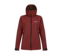 Salewa Sella DST W - giacca alpinismo - donna I44 D38 Red woman Pfc-Free,Durastretch,Salewa Committed