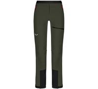 Salewa Sella DST W Light - pantaloni scialpinismo - donna I46 D40 Dark Green/Black woman Durastretch,Pfc-Free