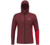 Salewa - Sella Merino Giacca Con Cappuccio Uomo Red syrah/1500 48