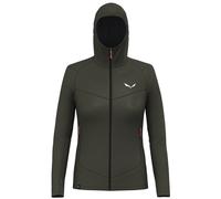 Salewa - Sella Merino Giacca Con Cappuccio Donna Green dark olive 42