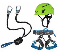 Salewa Set Da Ferrata Premium Attac Via Ferrata, Imbrago Evo Toxo 3.0 Verde