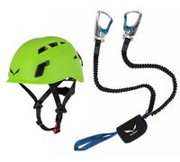 Salewa Set Ferrata Premium Attac Toxo 3.0 Casco Verde