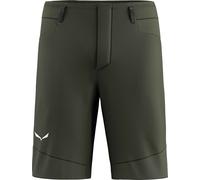 Salewa - Short softshell - Agner Dst M Shorts Dark Olive per Uomo in Pelle - Taglia S - Kaki