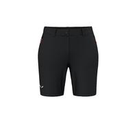 Salewa - Pantaloncini softshell leggeri - Puez Talvena Dst Shorts W Black Out per Donne in Softshell - Taglia S - Nero