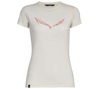 Salewa Solid Dri-rel S/S, Maglieria Sportiva Donna, White, 2XL