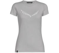 Salewa Solid Dri-Release - T-shirt trekking - donna Grey/White I40 D34