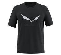 Salewa Solidlogo Dri-release® Short Sleeve T-shirt Nero M Uomo