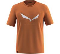 Salewa Solidlogo Dri-Release - T-shirt trekking - uomo 52 Dark Orange/White/Dark Orange man