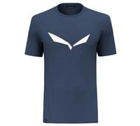 Salewa Solidlogo Dri-release® Short Sleeve T-shirt Blu L Uomo