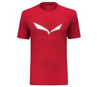 SALEWA Solidlogo Dry M T-Shirt Uomo, Flame, XL